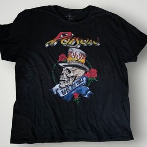 Poison Black Graphic T-Shirt